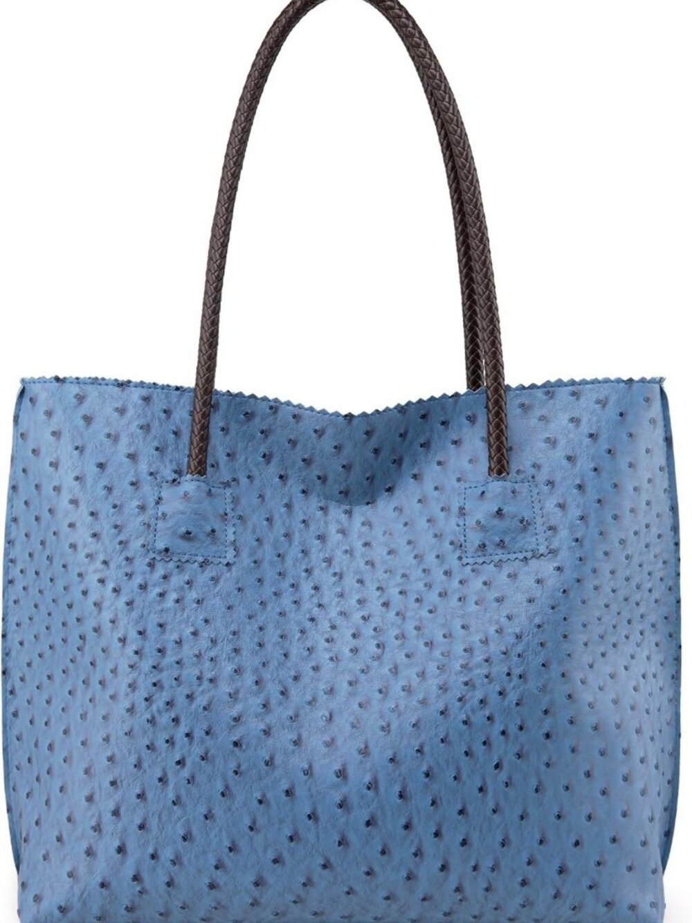 Stylish Large Vegan Leather Tote Bag for Women - Zippered Shoulder Handbag